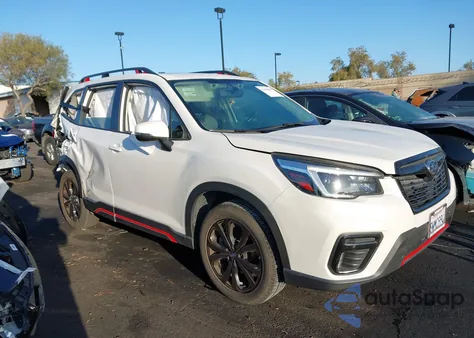 2021 Subaru Forester Sport из США, поврежденный, VIN JF2SKALC7MH527945